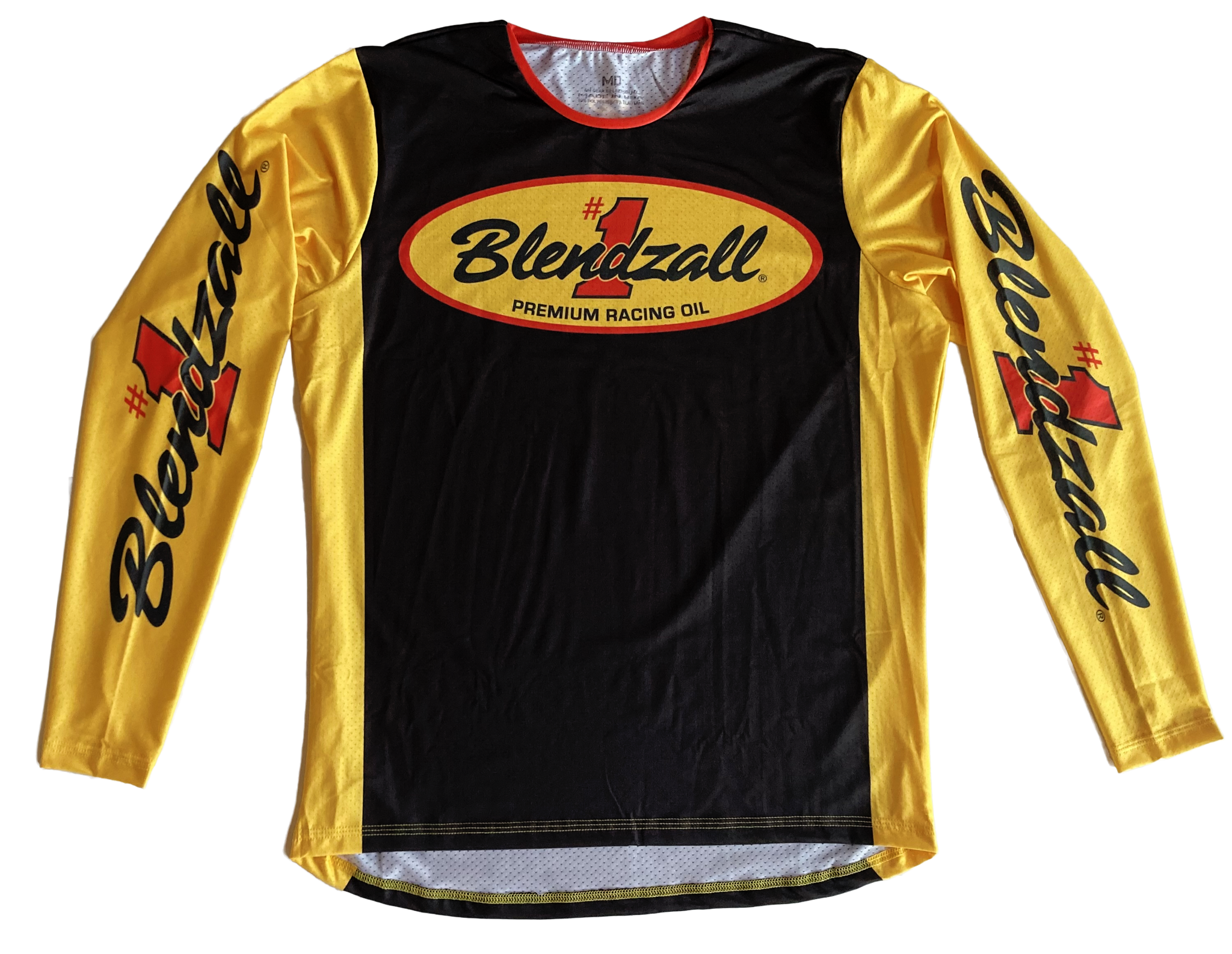 Yellow Blendzall Riding Jersey