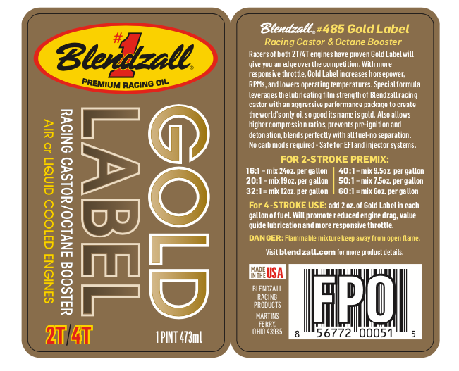 Blendzall #485 Gold Label